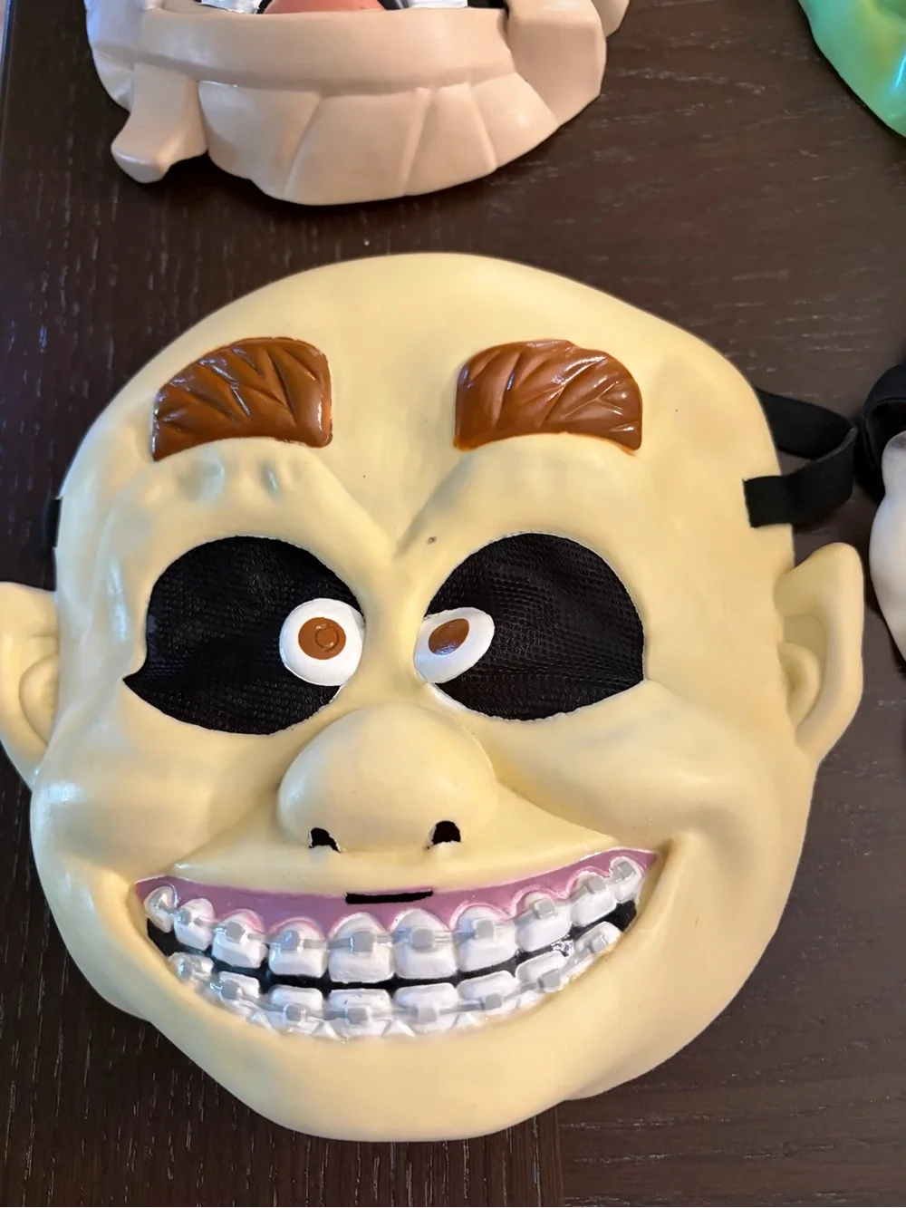 Greenbrier INT Vintage Kids Mask Mummy Dracula Frankenstein and Braces Kid!!